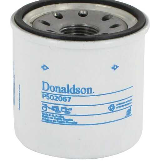 John Deere Oil Filters (metric) - P502067 - Oil filter Spin-on Donaldson