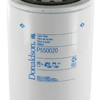 John Deere Screw-on oil filters with inch thread - P550020 - Oil filter Spin-on Donaldson