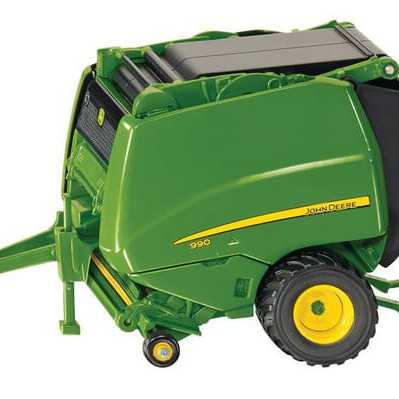 John Deere S02465 990 Round Baler - S02465 - J Deere 990 round baler