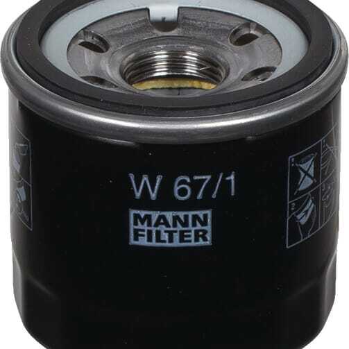 John Deere Oil Filters (metric) - W671 - Oil filter Mann & Hummel