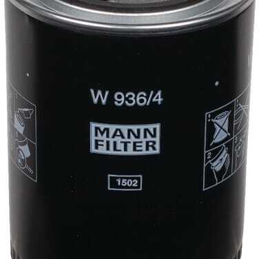 John Deere Screw-on oil filters with inch thread - W9364 - Oil filter Mann & Hummel