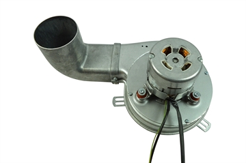 flue gas motor/exhaust blower for pellet stove with core motor.
