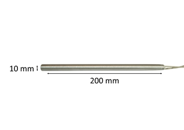 Eltænder ø10 mm x 200 mm 400 Watt