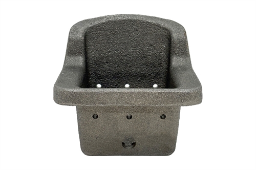 Burn pot in cast iron for Artel pellet stove.