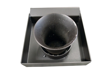 Burn pot in steel for Cadel pellet stove