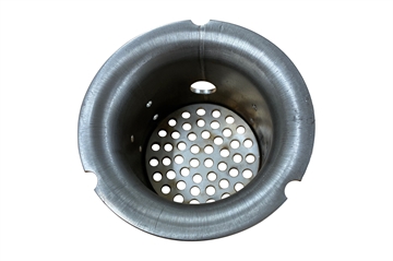 Burn pot in steel for Zibro / Qlima pellet stove