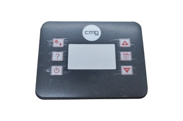 Display for CMG with 6 keys