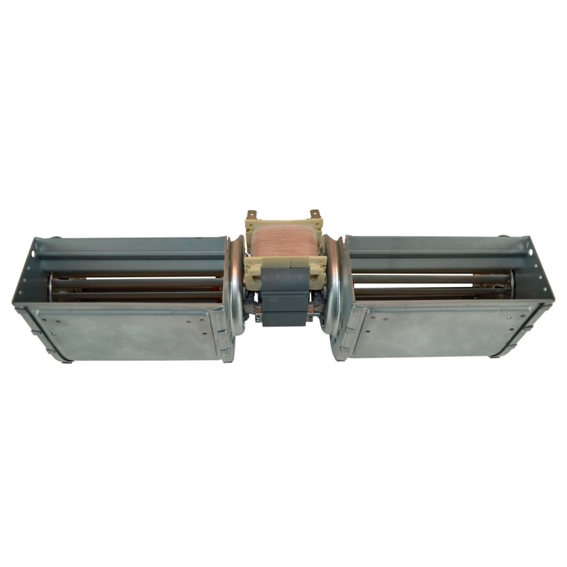 Ventilator (Double) with motor in the middle for pellet stove - lenght 317 mm - diameter 65 mm
